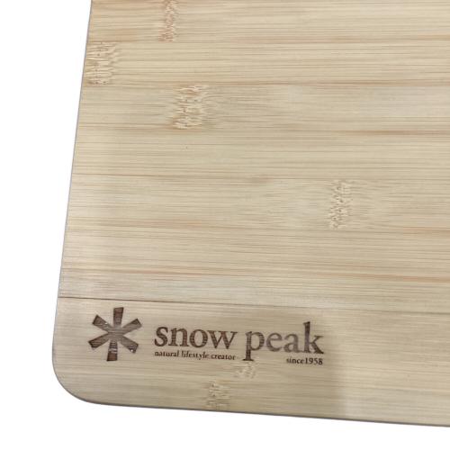 Snow peak (スノーピーク) アウトドアテーブル ワンアクションテーブル竹