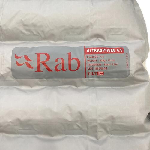 Rab (ラブ) エアーマット Ｒ値4.3/370ｇ 約183×51×8㎝ Ultrasphere 4.5