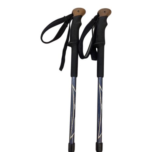 GRIPWELL (グリップウェル) トレッキングポール 2本セット 100-125cm ネイビー