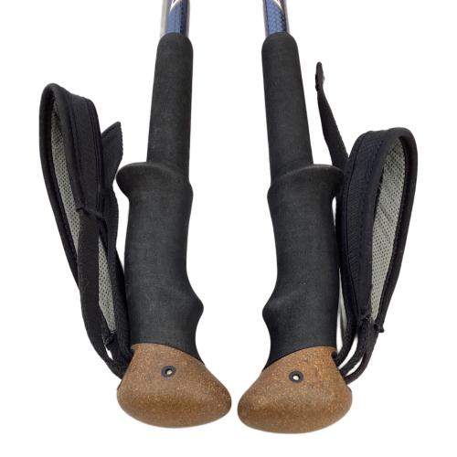 GRIPWELL (グリップウェル) トレッキングポール 2本セット 100-125cm ネイビー