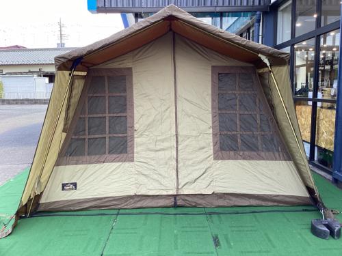 OGAWA (オガワ) ロッジテント 2252-80 ベタツキ小・小穴・キズ・ヨゴレ有 オーナーロッジタイプ52R