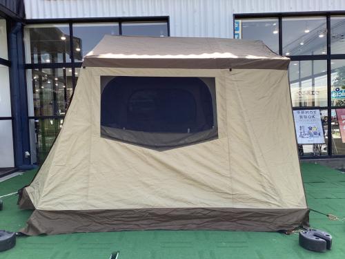 OGAWA (オガワ) ロッジテント 2252-80 ベタツキ小・小穴・キズ・ヨゴレ有 オーナーロッジタイプ52R