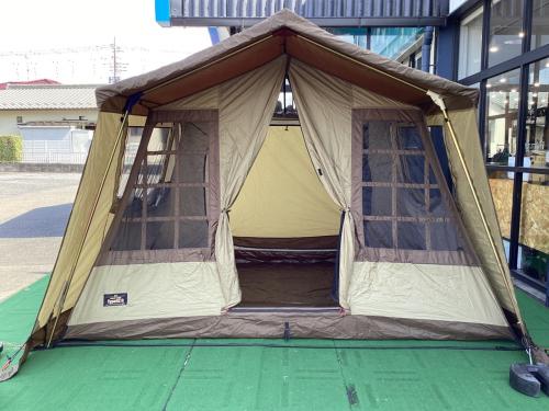 OGAWA (オガワ) ロッジテント 2252-80 ベタツキ小・小穴・キズ・ヨゴレ有 オーナーロッジタイプ52R