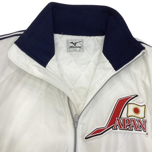 日本代表(侍ジャパン) (ニホンダイヒョウ(サムライジャパン)) 応援グッズ 3239-5Q37-27 MIZUNO 中綿入りブルゾン アテネオリンピック ホワイト