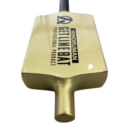 MINORUMAN GET LINE BAT トレーニングバット ミノルマン ゲットラインバット 87㎝/900g ブラック×ゴールド