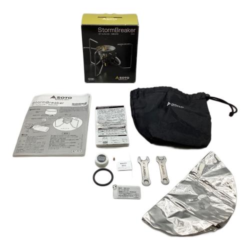 SOTO (ソト) シングルガスバーナー SOD-372 2021年製 ガソリン対応モデル/ガソリン携行缶付属無し PSLPGマーク有