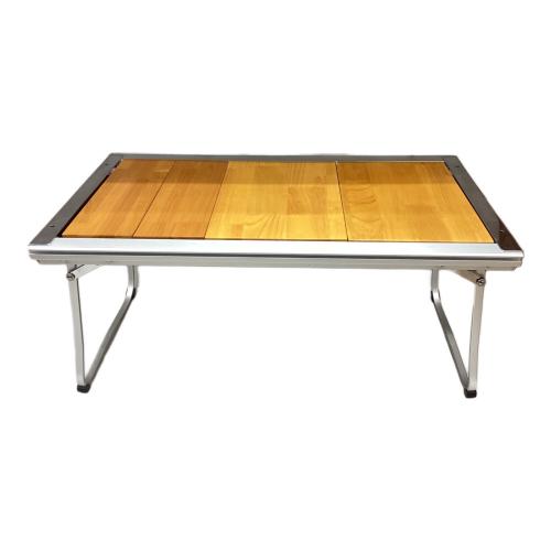 Snow peak (スノーピーク) アウトドアテーブル CK-080R IGT規格対応/3ユニットサイズ シルバー×ブラウン エントリーIGT