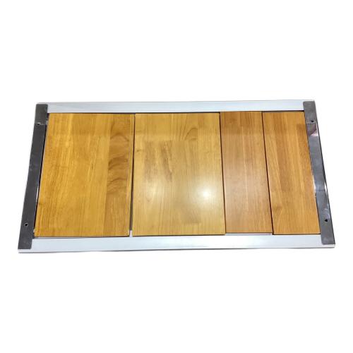 Snow peak (スノーピーク) アウトドアテーブル CK-080R IGT規格対応/3ユニットサイズ シルバー×ブラウン エントリーIGT