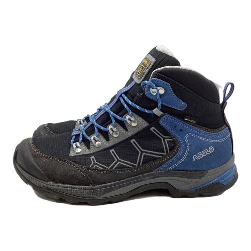 ASOLO (アゾロ) ファルコGV トレッキングシューズ メンズ SIZE 26.5cm ブラック×ブルー