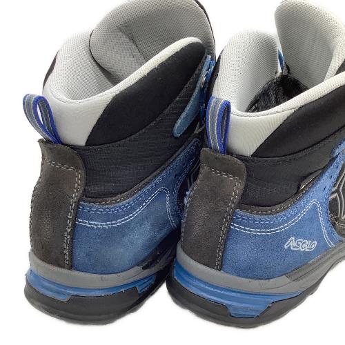 ASOLO (アゾロ) ファルコGV トレッキングシューズ メンズ SIZE 26.5cm ブラック×ブルー