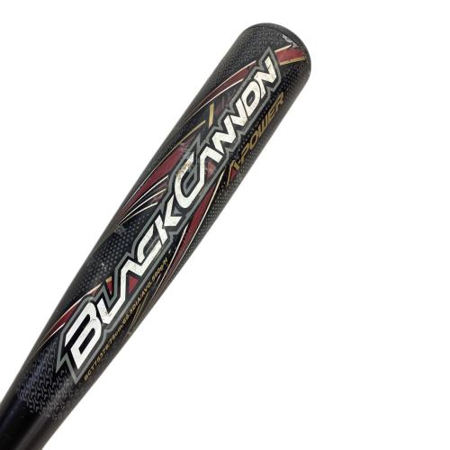 ZETT (ゼット) ブラックキャノンAパワー 軟式バット BCT75378 78cm/69.5DIA/590g平均 ブラック