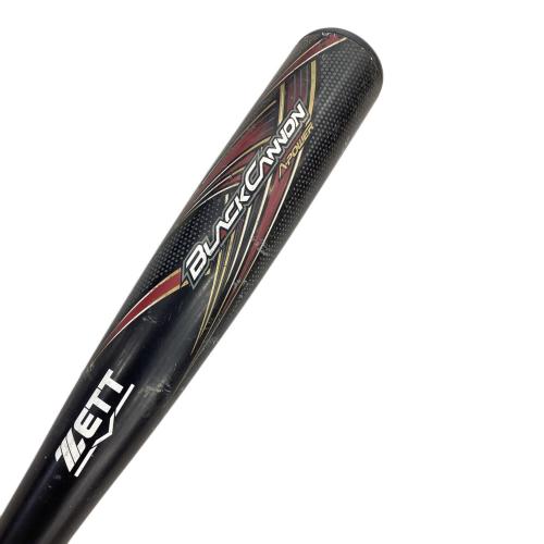 ZETT (ゼット) ブラックキャノンAパワー 軟式バット BCT75378 78cm/69.5DIA/590g平均 ブラック