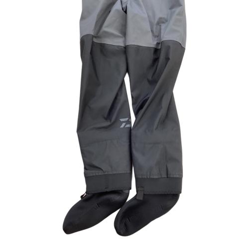 DAIWA (ダイワ) ウェーダー (浸水未チェック) SW-4052BS-T タイトフィットソルトブレス ストッキングジップウェーダー メンズ SIZE M ブラック