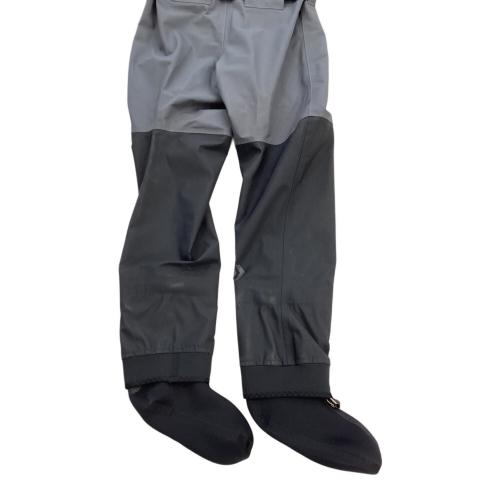 DAIWA (ダイワ) ウェーダー (浸水未チェック) SW-4052BS-T タイトフィットソルトブレス ストッキングジップウェーダー メンズ SIZE M ブラック