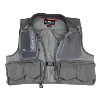 simms (シムスタイル) ベスト フィッシングウェア メンズ SIZE S グレー