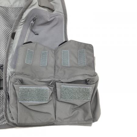 SIMMS フィッシングベスト Lサイズ グレー simms (シムスタイル) ベスト フィッシングウェア メンズ SIZE S