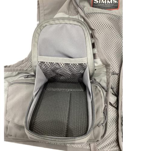 simms (シムスタイル) ベスト フィッシングウェア メンズ SIZE S グレー
