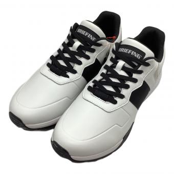 BRIEFING (ブリーフィング) ゴルフシューズ SHG3BR メンズ SIZE 27.5cm ホワイト×ブラック