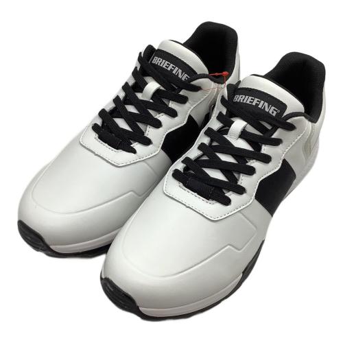 BRIEFING (ブリーフィング) ゴルフシューズ SHG3BR メンズ SIZE 27.5cm ホワイト×ブラック