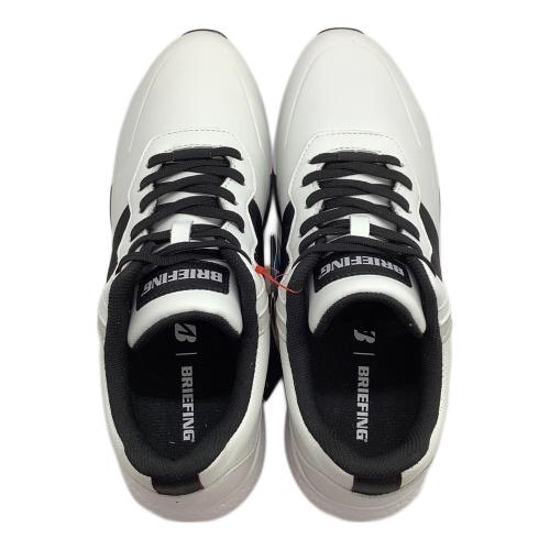 BRIEFING (ブリーフィング) ゴルフシューズ SHG3BR メンズ SIZE 27.5cm ホワイト×ブラック