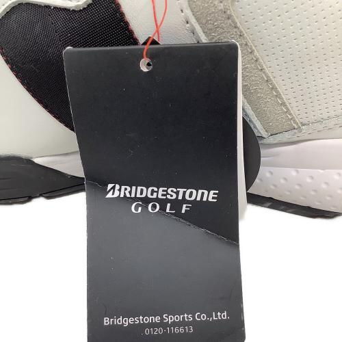 BRIEFING (ブリーフィング) ゴルフシューズ SHG3BR メンズ SIZE 27.5cm ホワイト×ブラック