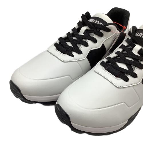 BRIEFING (ブリーフィング) ゴルフシューズ SHG3BR メンズ SIZE 27.5cm ホワイト×ブラック