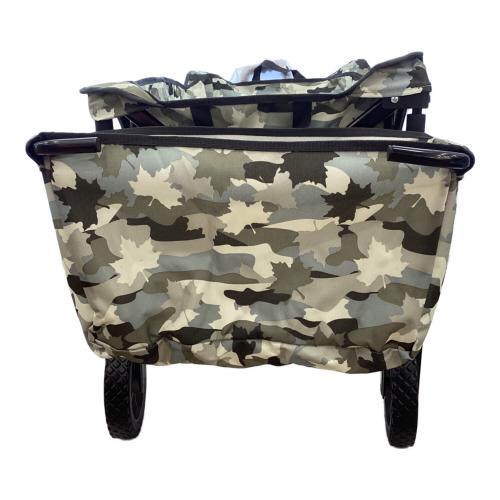 LOGOS (ロゴス) キャリーワゴン カモフラ 丸洗いスマートキャリーwithクーラーバッグ