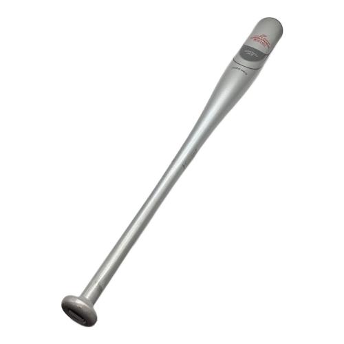 ZETT (ゼット) Double power 軟式バット BAT31583 83㎝/67 DIA. シルバー