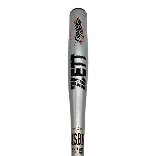 ZETT (ゼット) Double power 軟式バット BAT31583 83㎝/67 DIA. シルバー