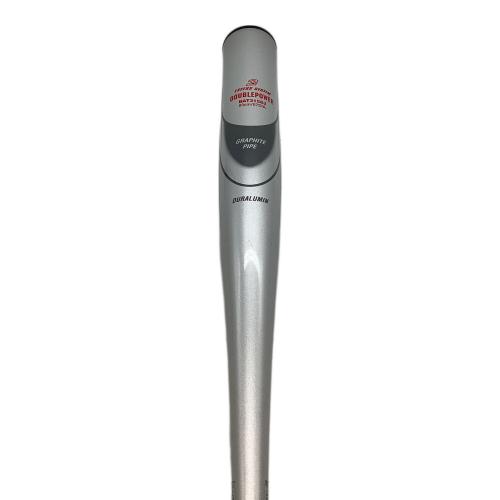ZETT (ゼット) Double power 軟式バット BAT31583 83㎝/67 DIA. シルバー