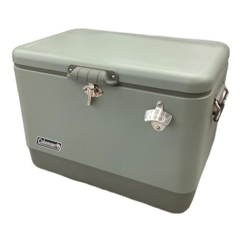 Coleman (コールマン) 54QT スチールベルトクーラー（セージ） クーラーボックス 2159598 54QT/51L セージグリーン