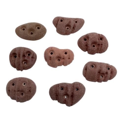 登山雑貨 40個/サイズ形状カラーMIX/現状案内 ボルダリング用ホールド