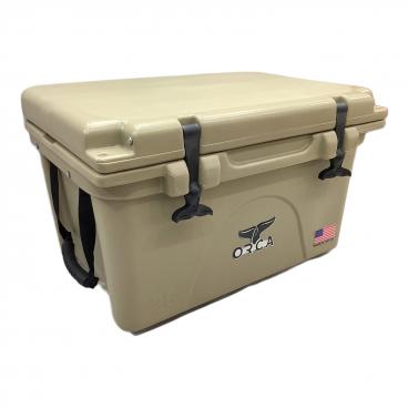 ORCA (オルカ) クーラーボックス 26QT/ カーキ/サンドベージュ オルカ