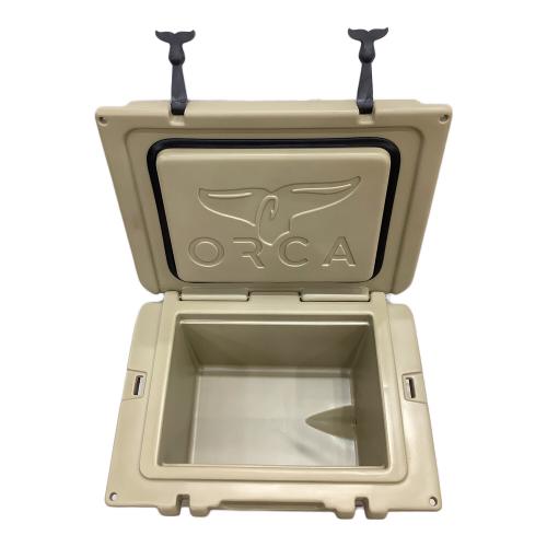 ORCA (オルカ) ロトモールドクーラー クーラーボックス ORCT026 26QT/約25L タンカラー/ライトブラウン