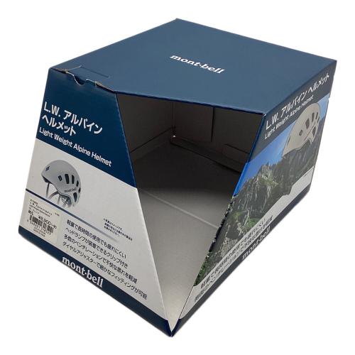 mont-bell (モンベル) クライミングヘルメット 1124639 M/Lサイズ オレンジ L.W.アルパインヘルメット