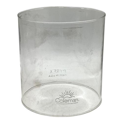 Coleman (コールマン) ランタンアクセサリー サンシャインロゴ/グリーンレター/PYREX/横線歪み有 290など向け 交換用耐熱ガラスグローブ