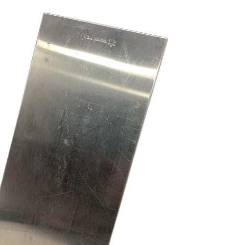 Snow peak (スノーピーク) ファニチャーアクセサリー CK-120 0.5ユニットトレー2枚セット穴無し/ケース無し/廃盤品 アイアングリルテーブル ステンレストレー 2Pセット