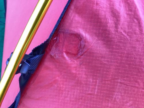 HILLEBERG (ヒルバーグ) ソロテント ポールキズ・設営癖有/シートシーム劣化・ヤケ・ヨゴレ・穴・ペタツキ有 アラック2