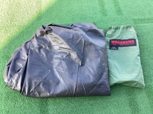 HILLEBERG (ヒルバーグ) ソロテント ポールキズ・設営癖有/シートシーム劣化・ヤケ・ヨゴレ・穴・ペタツキ有 アラック2