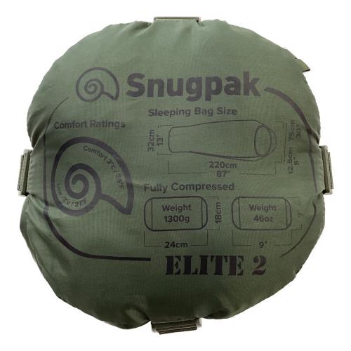 Snugpak (スナグパック) マミー型シュラフ(化繊) ソフティエリート2 ELITE2