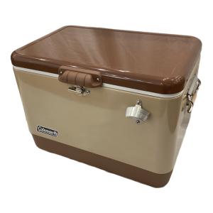 Coleman (コールマン) 54QTスチールベルトクーラー(バターナッツ) クーラーボックス 2161177 ブラウン