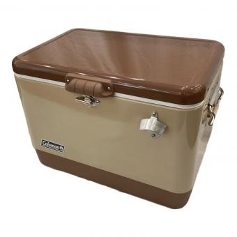 Coleman (コールマン) 54QTスチールベルトクーラー(バターナッツ) クーラーボックス 2161177 ブラウン