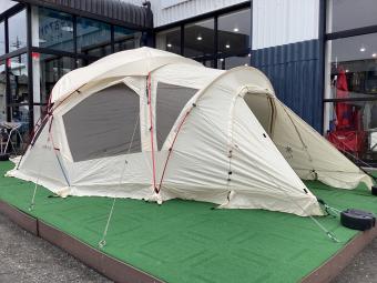 Snow peak (スノーピーク) ドームテント SD-507IV 2016年製 ポールキズ・ヨゴレ有 シートヨゴレ有 ドックドーム Pro.6 アイボリー