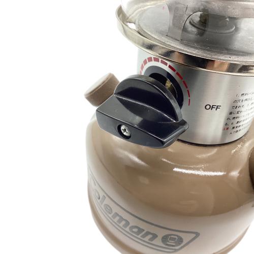 Coleman (コールマン) ガソリンランタン 285 ベンチレーターマッドブラック・タンクサンドベージュカスタム