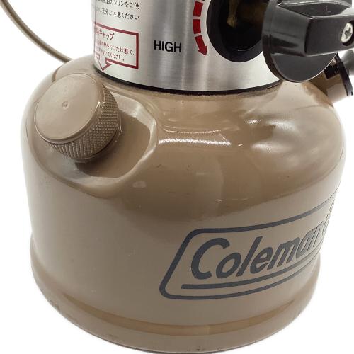 Coleman (コールマン) ガソリンランタン 285 ベンチレーターマッドブラック・タンクサンドベージュカスタム