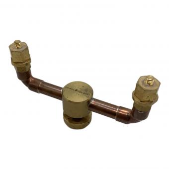 neru design works (ネルデザインワークス) ランタンアクセサリー 真鍮二股ガス管