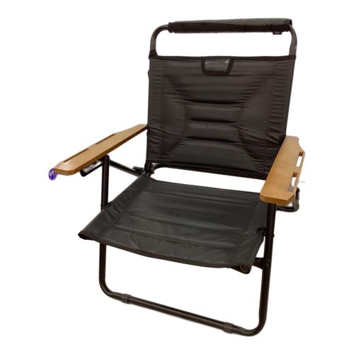 ASSOV (アッソブ) アウトドアチェア 392100 ブラック RECLINING LOW ROVER CHAIR