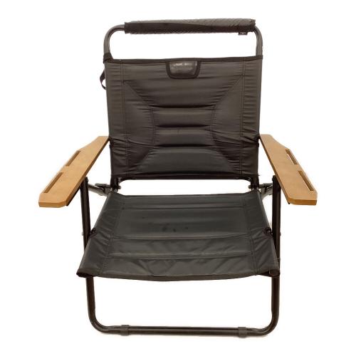 ASSOV (アッソブ) アウトドアチェア 392100 ブラック RECLINING LOW ROVER CHAIR