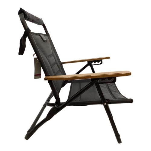 ASSOV (アッソブ) アウトドアチェア 392100 ブラック RECLINING LOW ROVER CHAIR