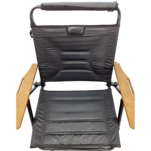 ASSOV (アッソブ) アウトドアチェア 392100 ブラック RECLINING LOW ROVER CHAIR